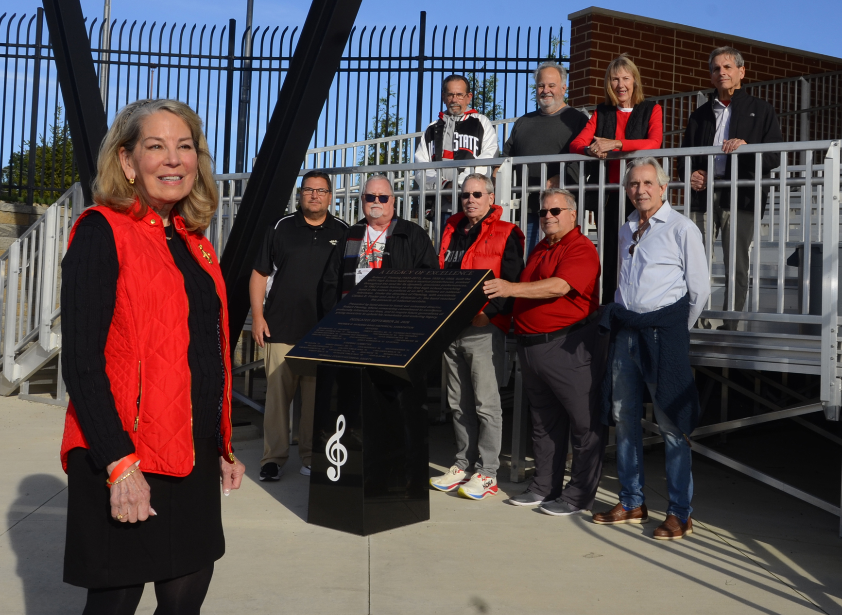 Bob Sempole Memorial to former Harding band director dedicated at Mollenkopf ...